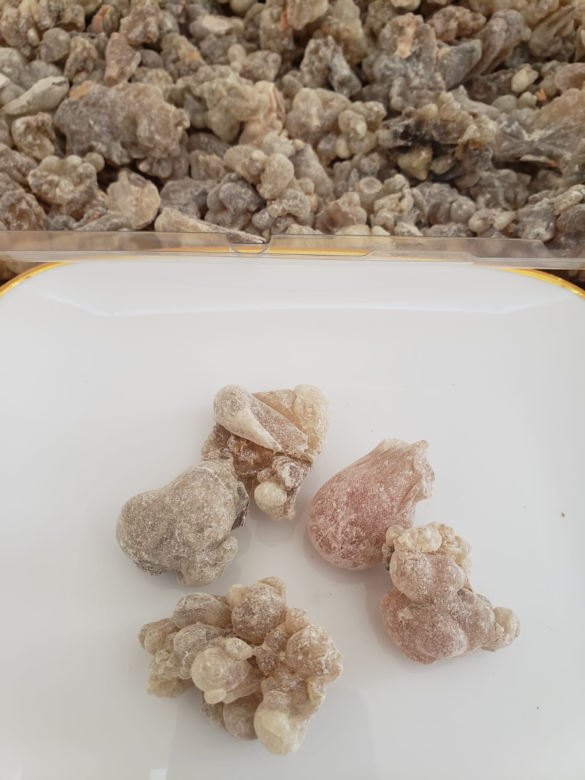 Fusos Brown Hojari Frankincense Resins 1 Kg / 2.2 Lb